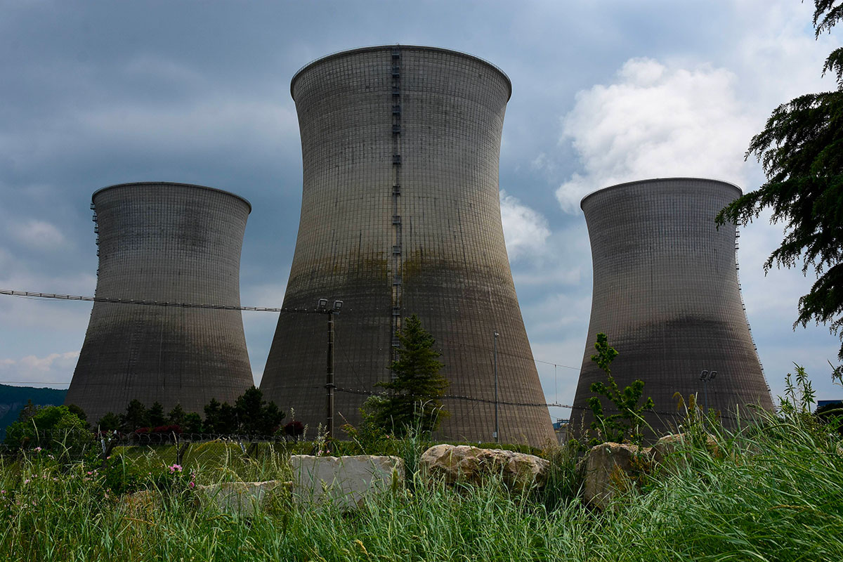 La centrale nucléaire du Bugey, Crédit ROMAIN DOUCELIN/SIPA