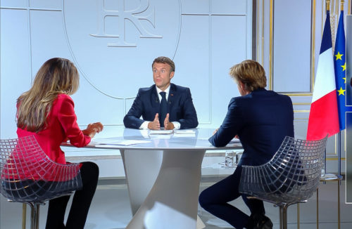 Interview télévisée d'Emmanuel Macron, le 24 septembre 2023