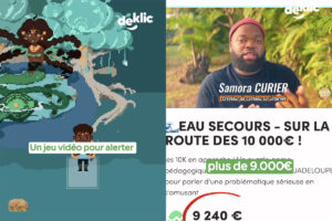 Samora Curier, Créateur du jeu EauSecours