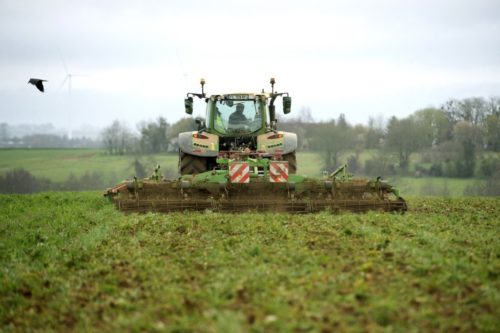 Utilisation du glyphosate dans l'agriculture, Crédit JEAN-FRANCOIS MONIER / AFP