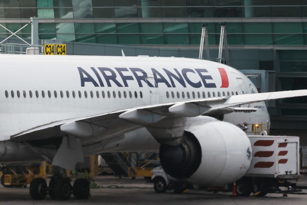 Un avion d'Air France au Canada
