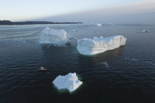 Un iceberg au Groenland