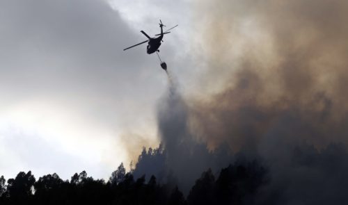 Incendie à Bogota