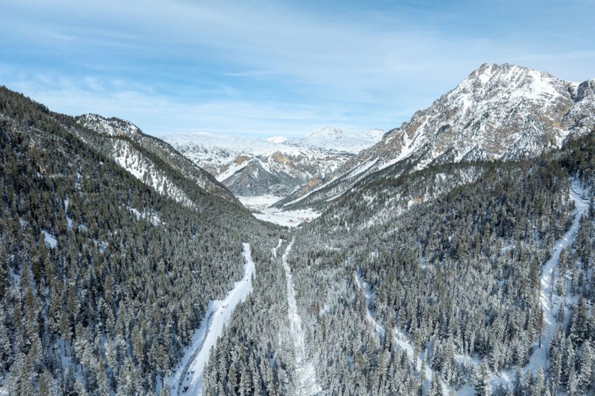 Paysage des Hautes-Alpes en France