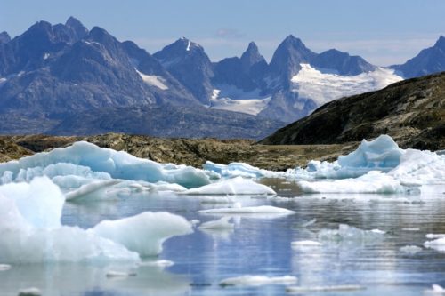 Fonte de la glace au Groenland