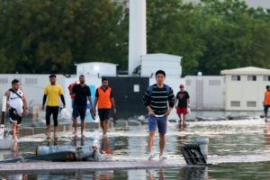 Le réchauffement climatique est l’explication « la plus probable » aux pluies diluviennes à Oman et aux Emirats, selon les scientifiques
