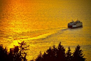 Quelle est l’empreinte carbone du ferry ?